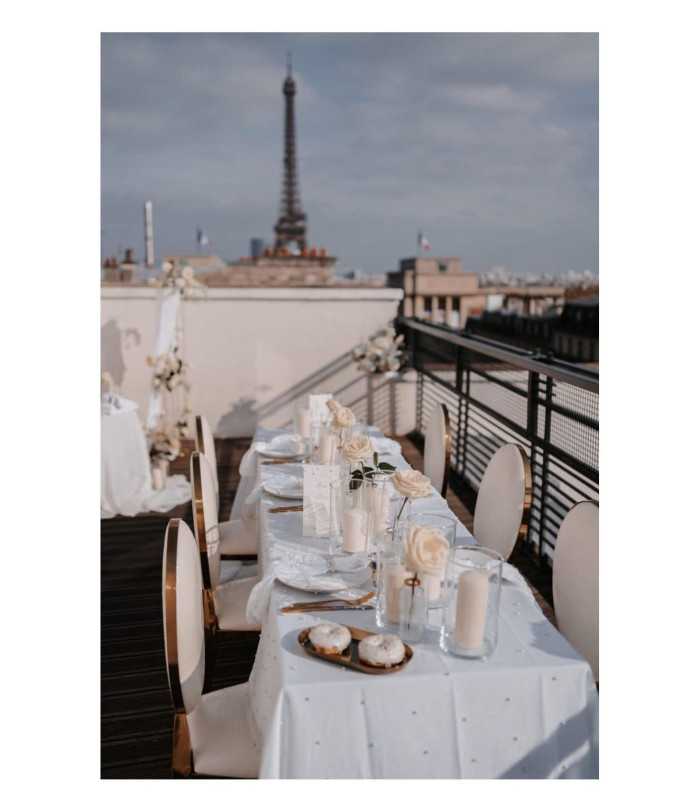 Black plastic medallion chair rental