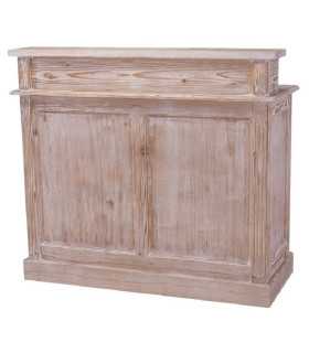 Wooden counter bar L 120 cm