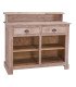 Bar comptoir bois cérusé L 120 cm