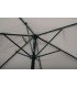 Ecru rectangular parasol 2 x 3 m