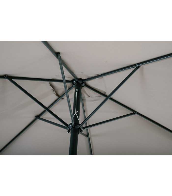 Ecru rectangular parasol 2 x 3 m