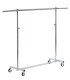 Chrome-plated hanger H 180 cm