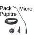Micro filaire pour pupitre en plexi