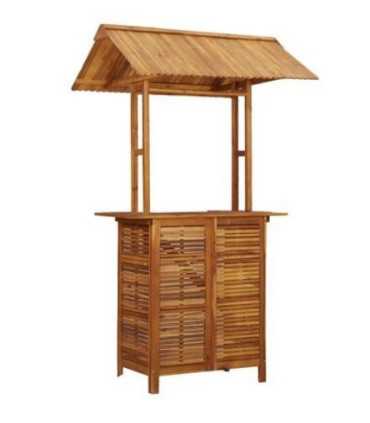 Bar en bois exotique L 110 cm