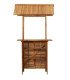 Bar en bois exotique L 110 cm