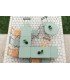 Chaise de jardin pliante metal vert cactus ROSA