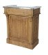 Comptoir d'accueil en bois massif L 90 cm