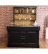 Arrière étagère pour fond de bar comptoir professionnel L 151 cm