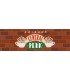 Panneau Central Perk friends 40 x 70 cm