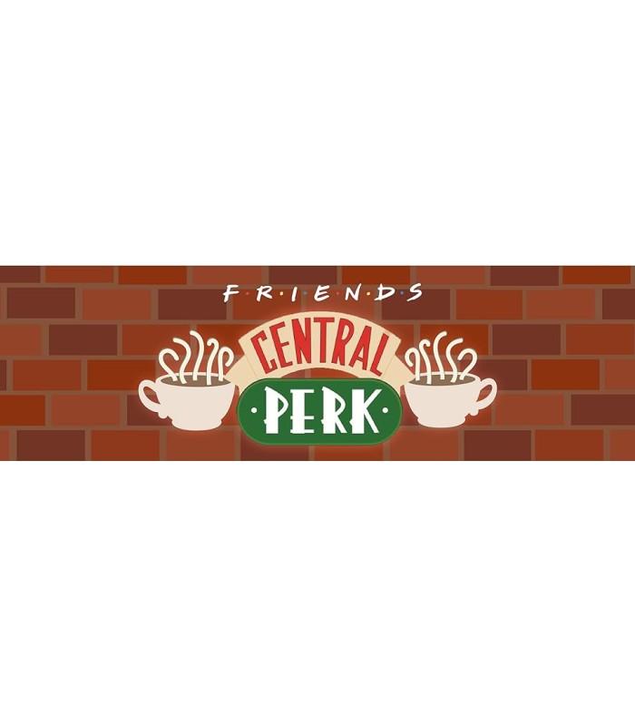 Panneau Central Perk friends 40 x 70 cm