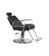 Baxter black and chrome barber chair