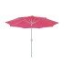 Parasol rose inclinable 3 x 2 m avec socle