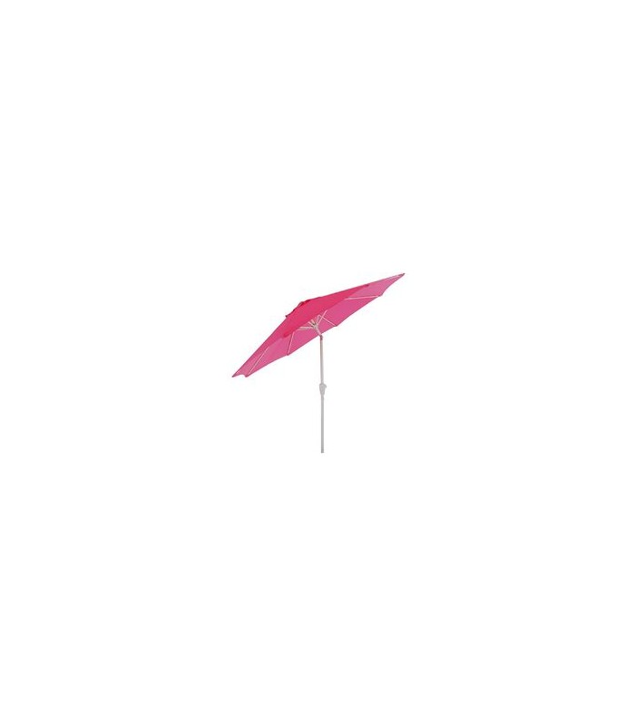 Pink parasol tilted