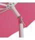 Parasol rose dispositif d'inclinaison