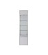 White display case H 198 cm