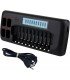 Chargeur de piles rapide et universel 10 piles AAA