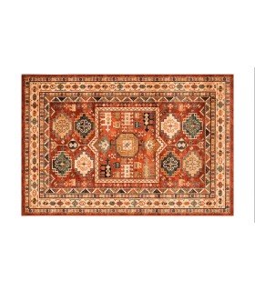 Location tapis style oriental orange