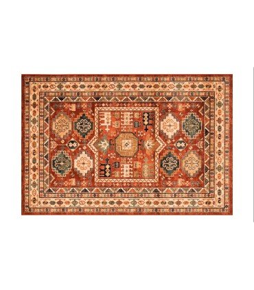 Location tapis style oriental orange