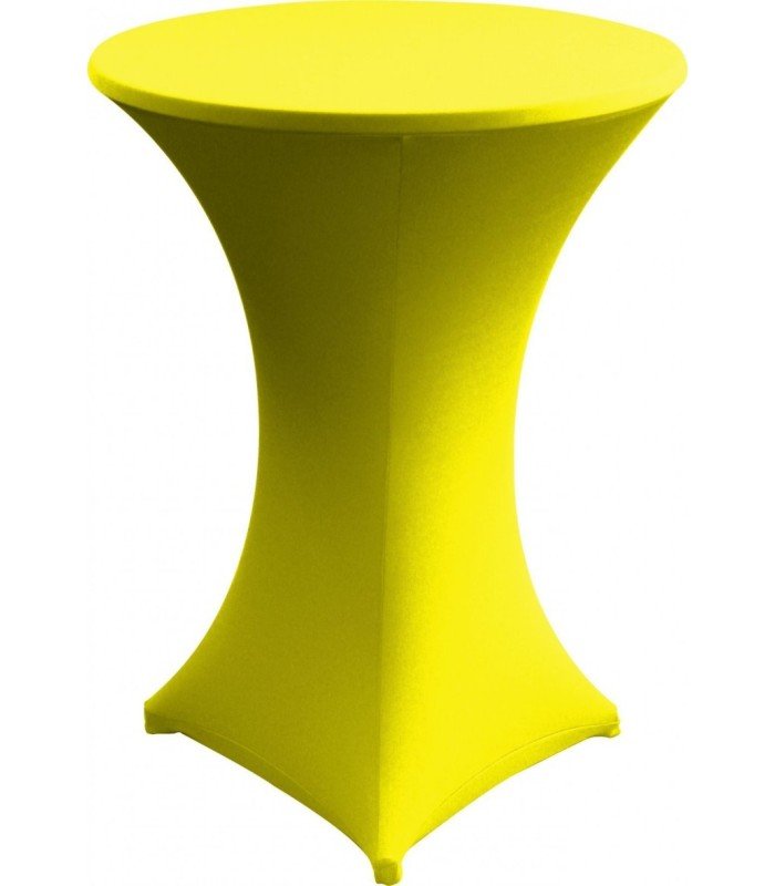 Housse jaune pour mange debout