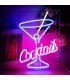 Cocktails led sign