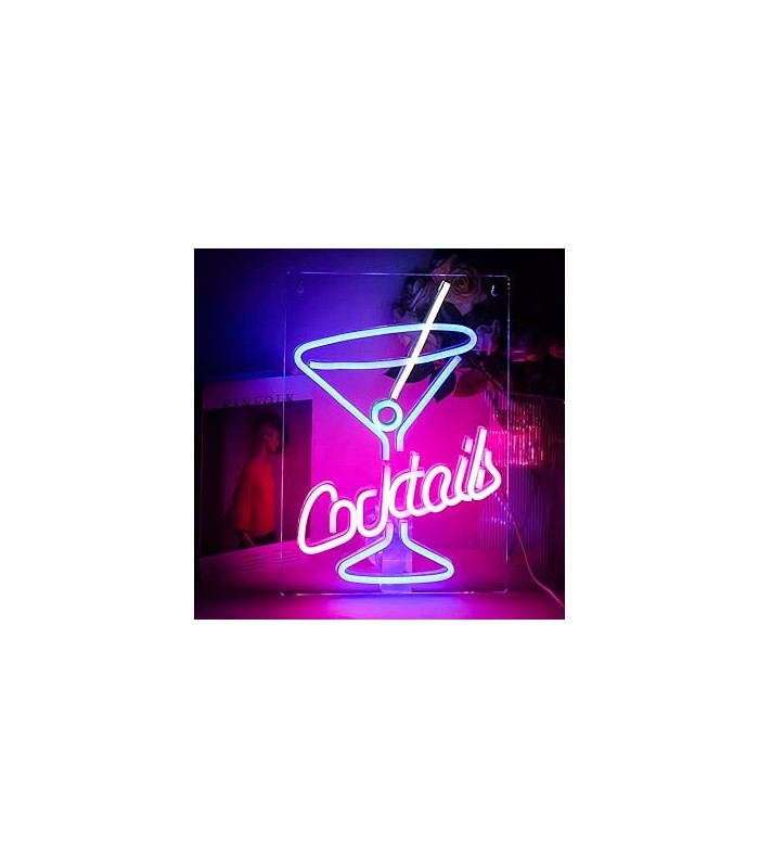 Enseigne à led Cocktails