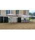 paravent gris anthracite 3 volets
