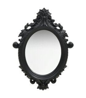 Miroir baroque noir