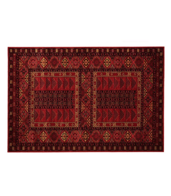 large red oriental carpet rental