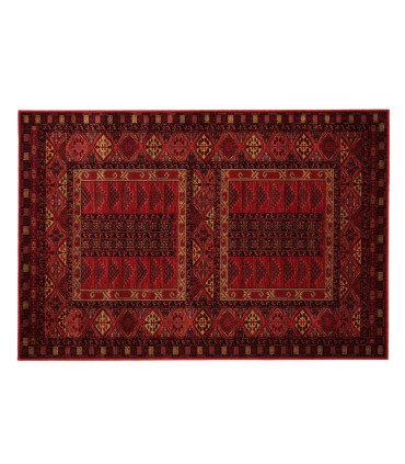 location grand tapis oriental rouge