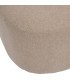 Chauffeuse tissu beige H 70 cm