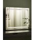LED make-up mirror without contour