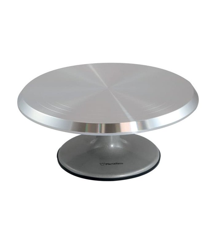 round stainless steel tray Ø 29 cm on white background