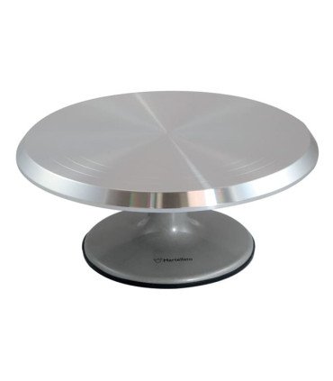 round stainless steel tray Ø 29 cm on white background