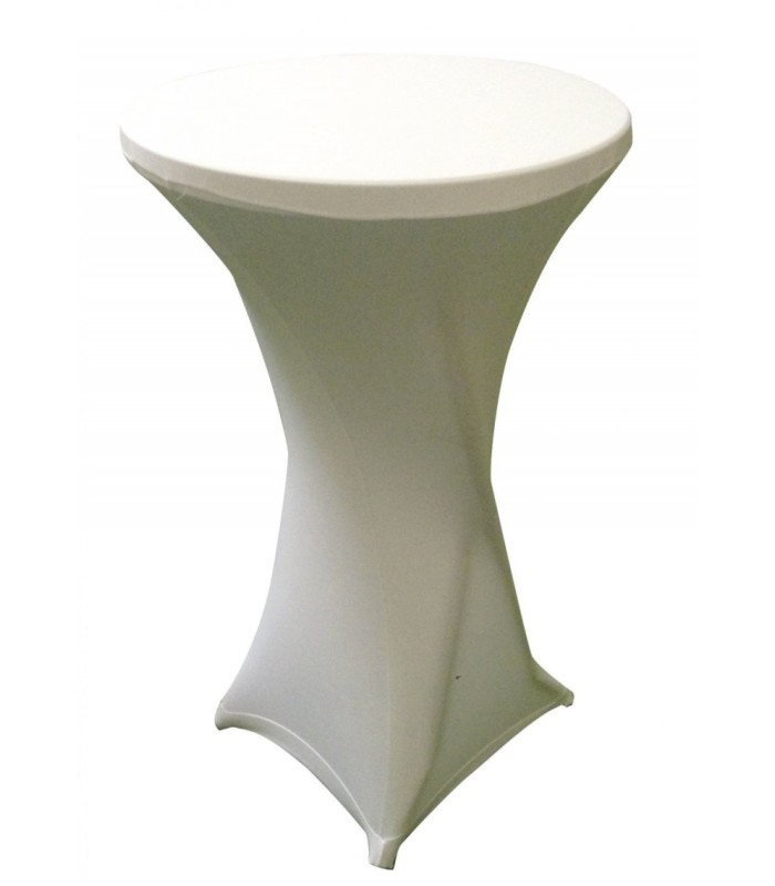 Mange debout houssé blanche Diam 60 cm