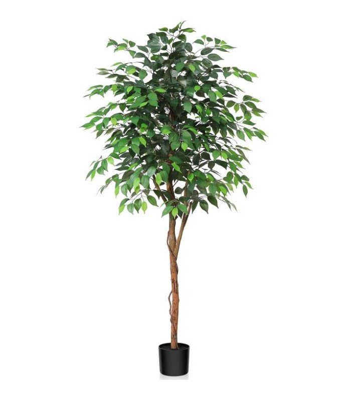 Artificial olive H 180 cm fire-resistant treated