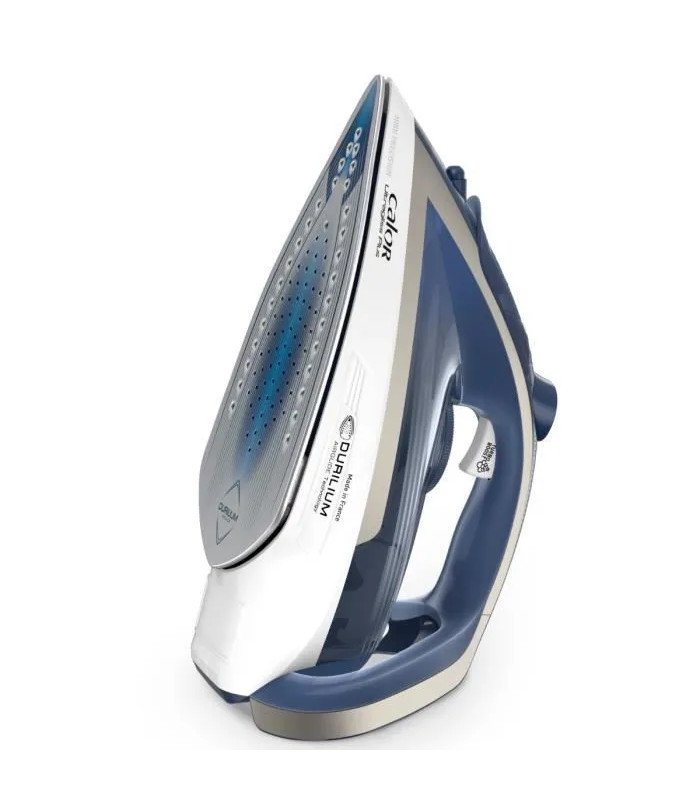 2400 W iron on white background