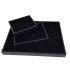 Black velvet jewelry tray
