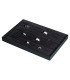 Black velvet jewelry tray