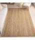 Tapis en toile de jute 90 x 150 cm