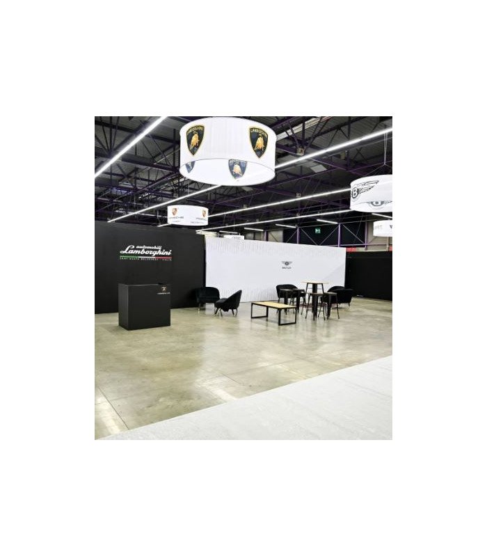 Location table basse rectangulaire 140 x 40 cm style industriel