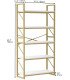 Etagère métal doré H 158 cm
