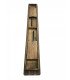 Banc en bois pliant dessous