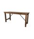 Table haute pliable en bois
