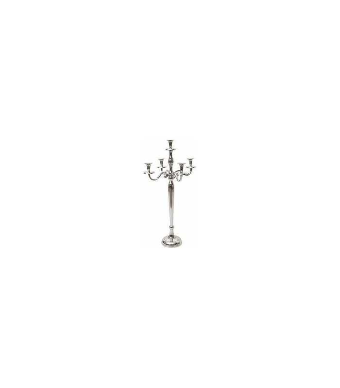 Chandelier argent H 80 cm