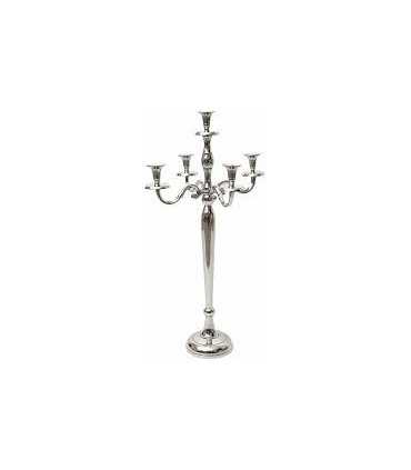 Chandelier argent H 80 cm