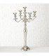 Chandelier argent H 78 cm