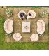2-seater rounded shell sofa ecru L 167