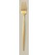 golden metal fork