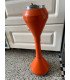 70s orange ashtray