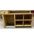 Professional bar counter in wood and zinc 3.60 m